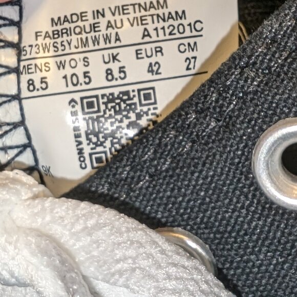 Dungeons & Dragons Converse Chuck Taylor Shoes Unisex Mens 8.5 Womens 10.5 - Picture 6 of 6